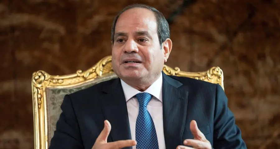 Egypt's president Sisi congratulates Syria's new president Sharaa, statement says