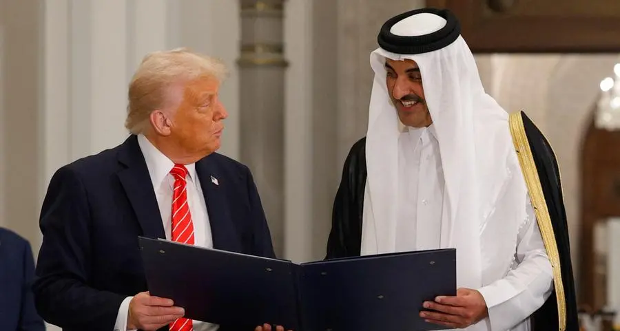 Trump hails Qatari pledge to invest $10bln in US airbase, visits UAE